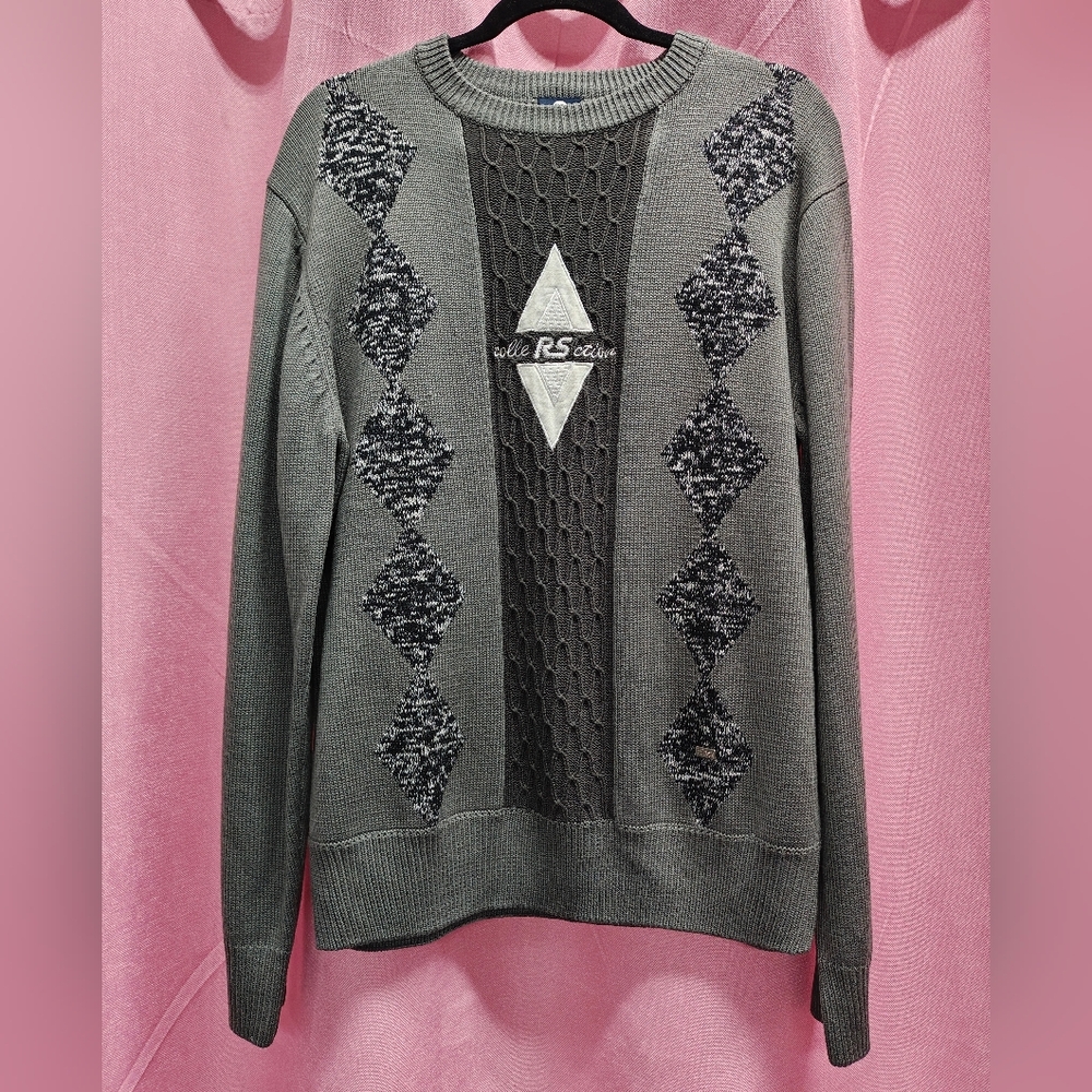 Rossardy Gray Sweater Sz L